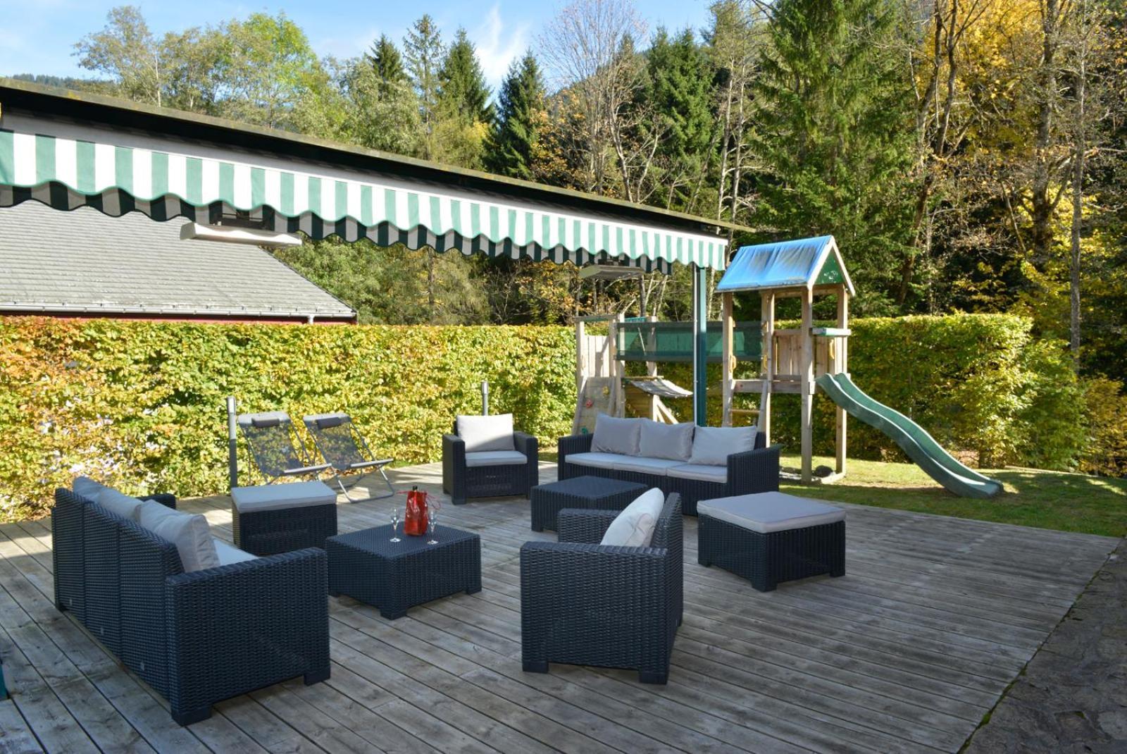 Auberge de la Dranse Châtel Buitenkant foto
